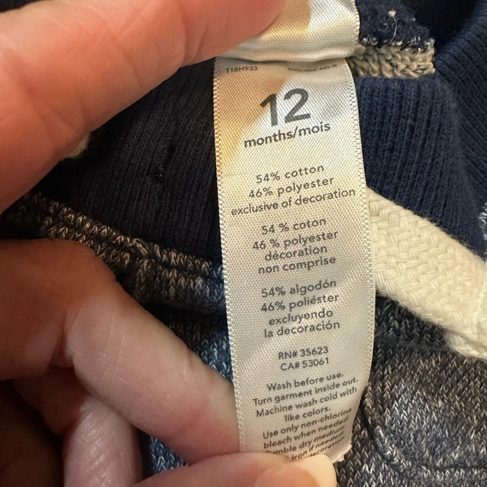 ☘️☘️☘️Carters boy sweatsuit 12m☘️☘️☘️ - Picture 6 of 6